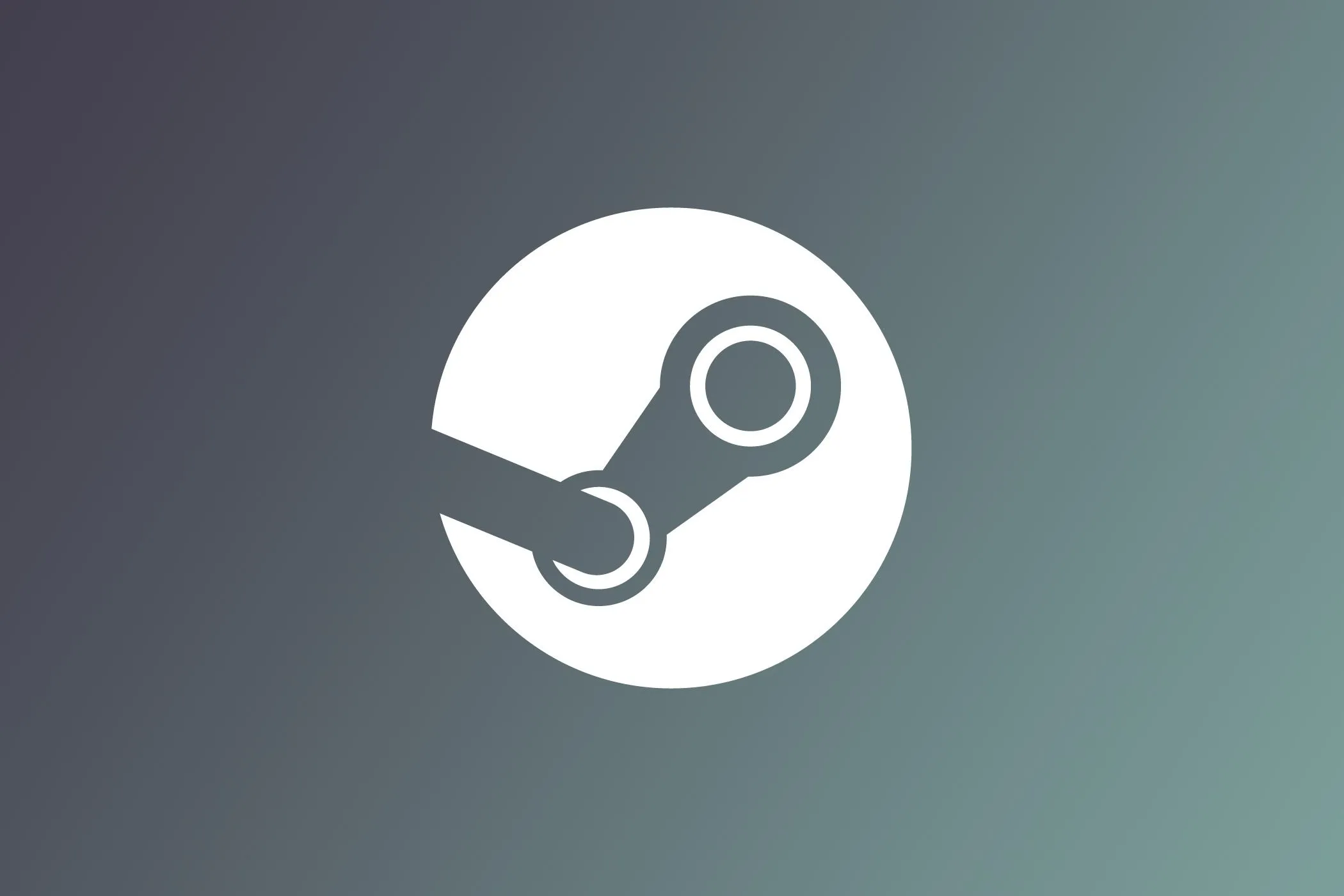 Logo của nền tảng game Steam với màu xanh dương đặc trưng