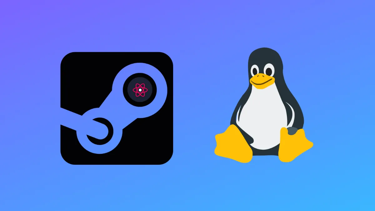 Logo Steam Proton và các biểu tượng game, minh họa tầm quan trọng của Proton trong chơi game Linux