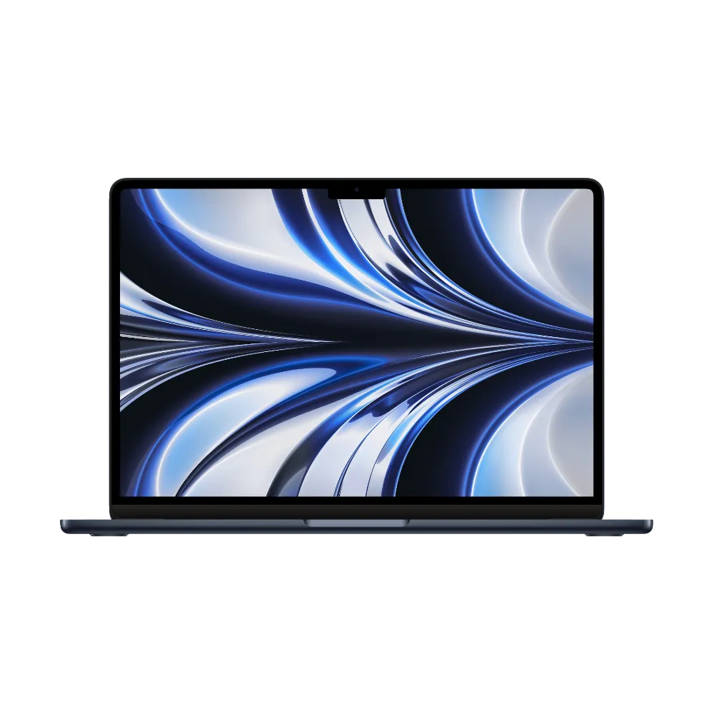 MacBook Air M2 13 inch màu Midnight nổi bật với thiết kế mỏng nhẹ