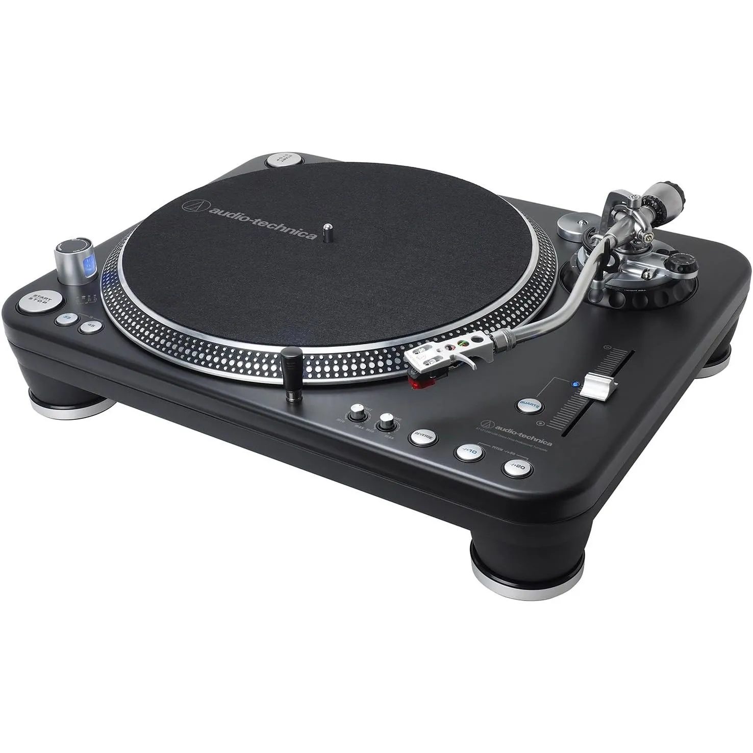 Mâm đĩa than Audio Technica ATLP1240USBXP với cổng USB tích hợp.