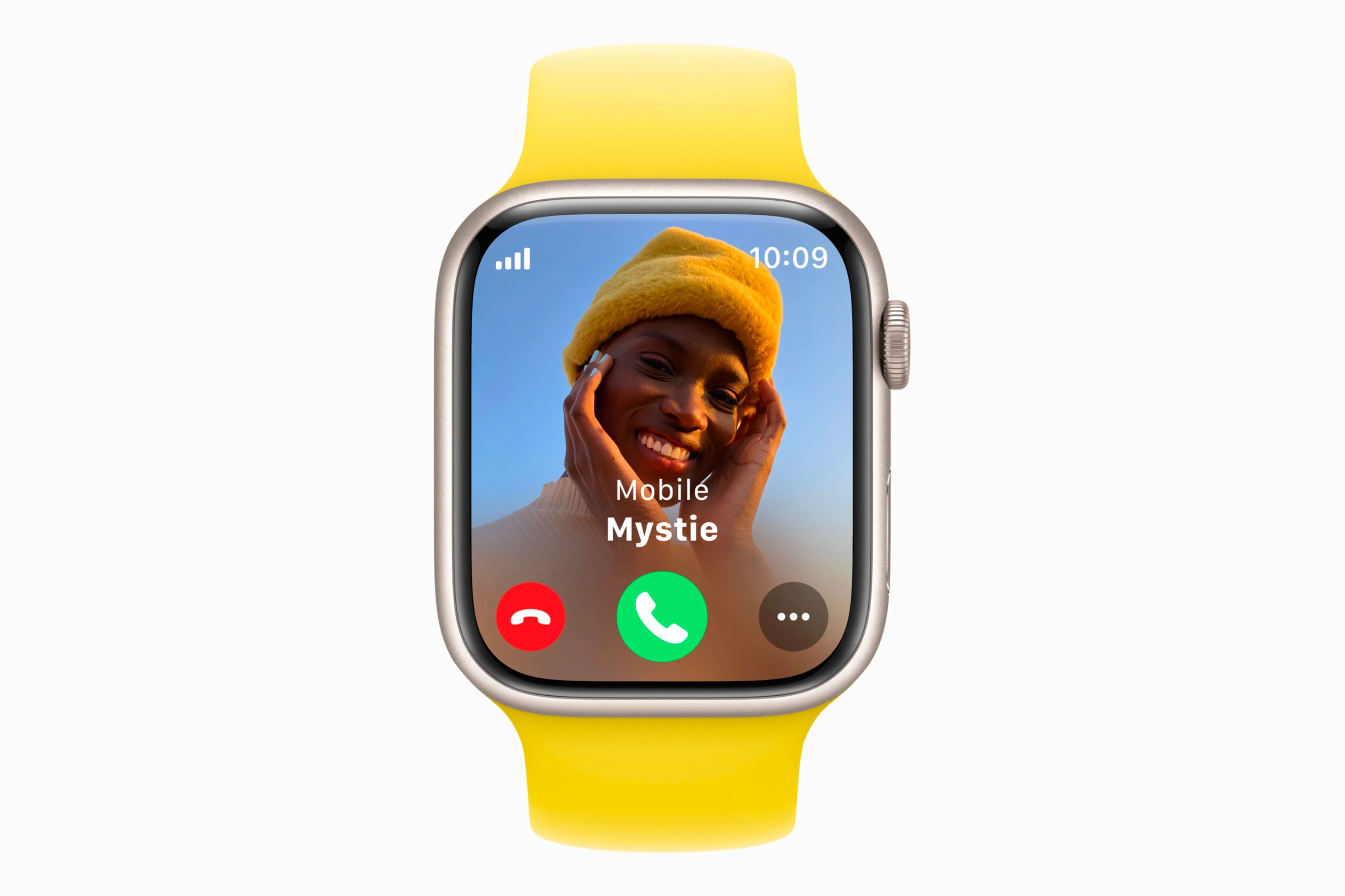 Màn hình Apple Watch hiển thị cuộc gọi đến