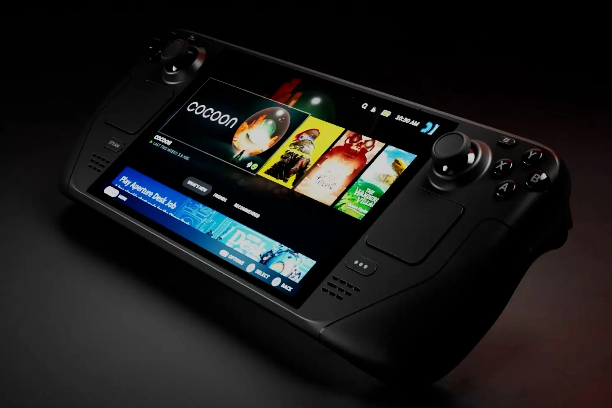 Màn hình Steam Deck OLED tập trung vào các nâng cấp của nó.