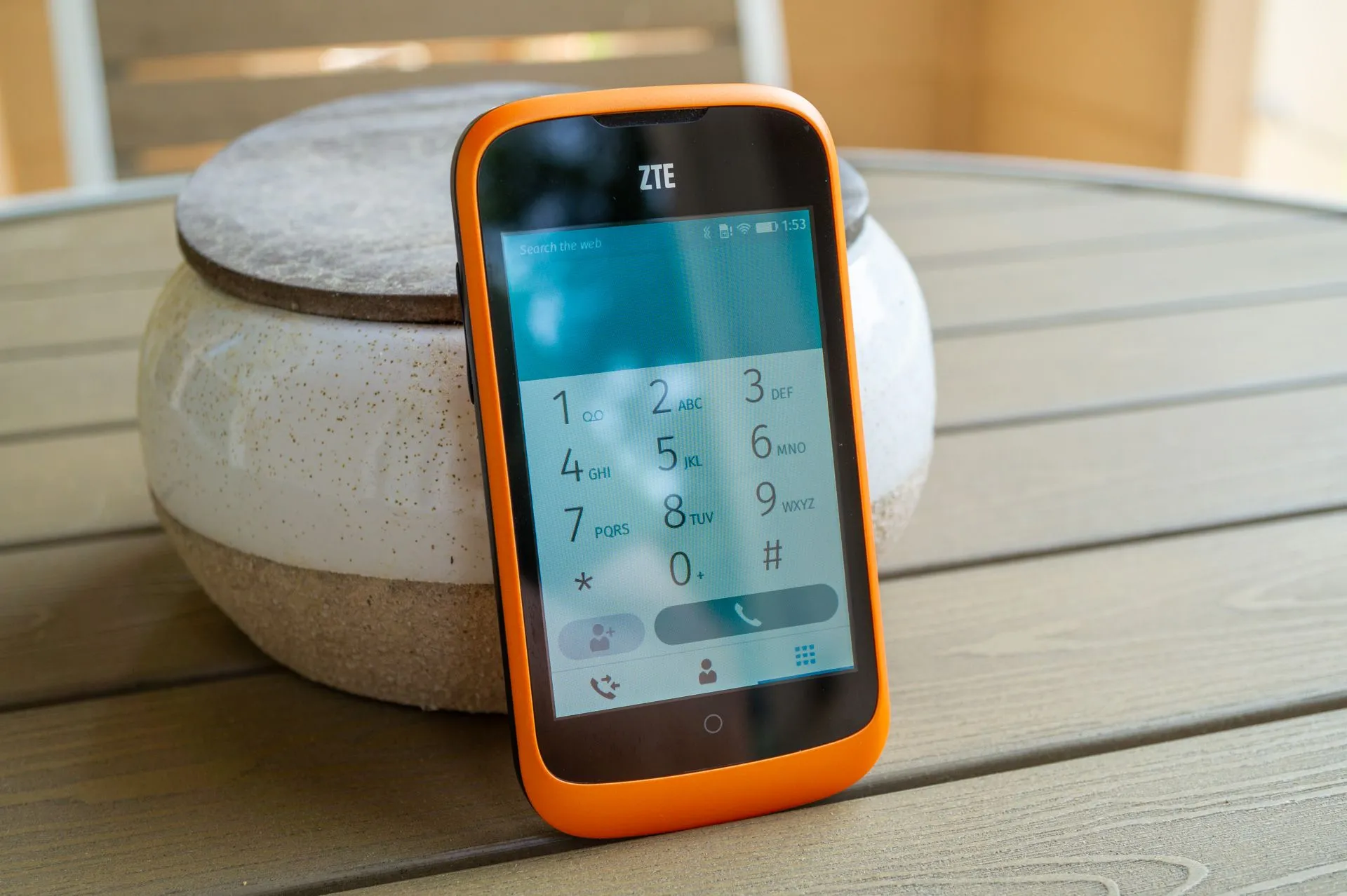 Màn hình ứng dụng trên Firefox OS, minh họa cách các ứng dụng web được hiển thị như ứng dụng gốc