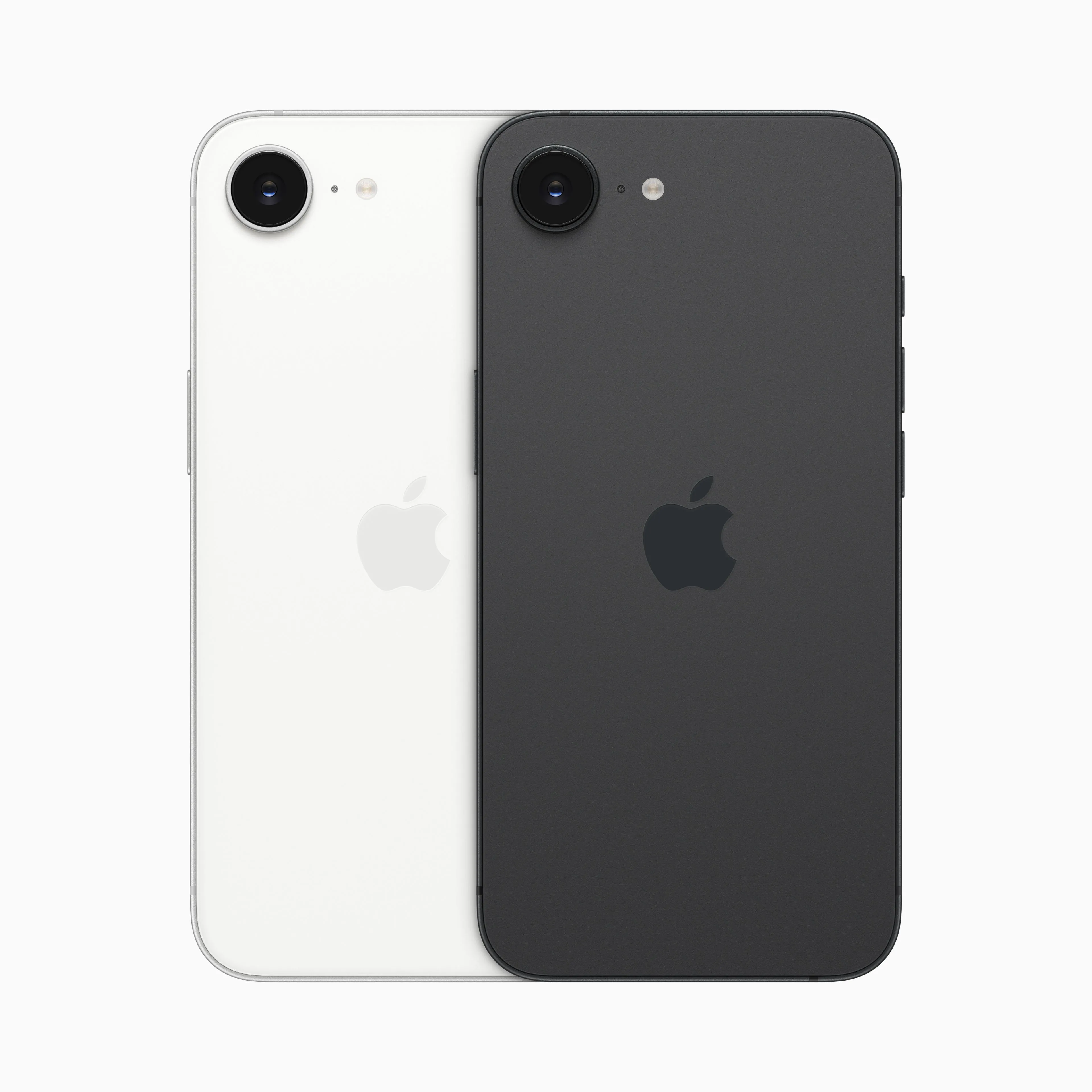 Mặt trước và mặt sau của iPhone 16e