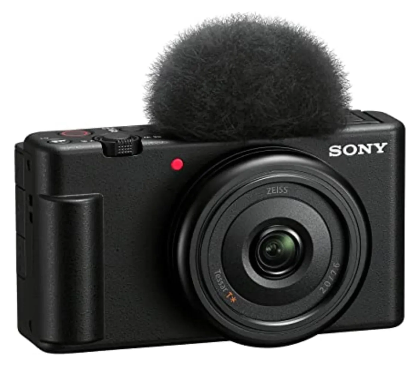 Máy ảnh vlog Sony ZV-1F màu đen nhỏ gọn dành cho người sáng tạo nội dung