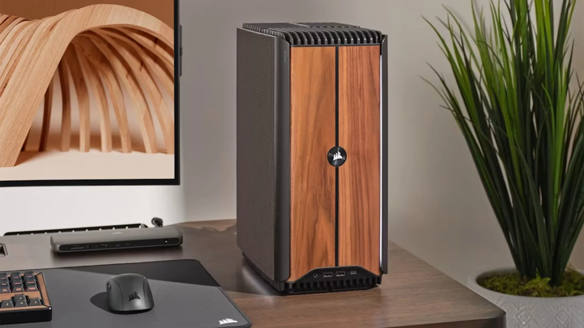 Máy tính chơi game dựng sẵn CORSAIR ONE i600 với linh kiện cao cấp.