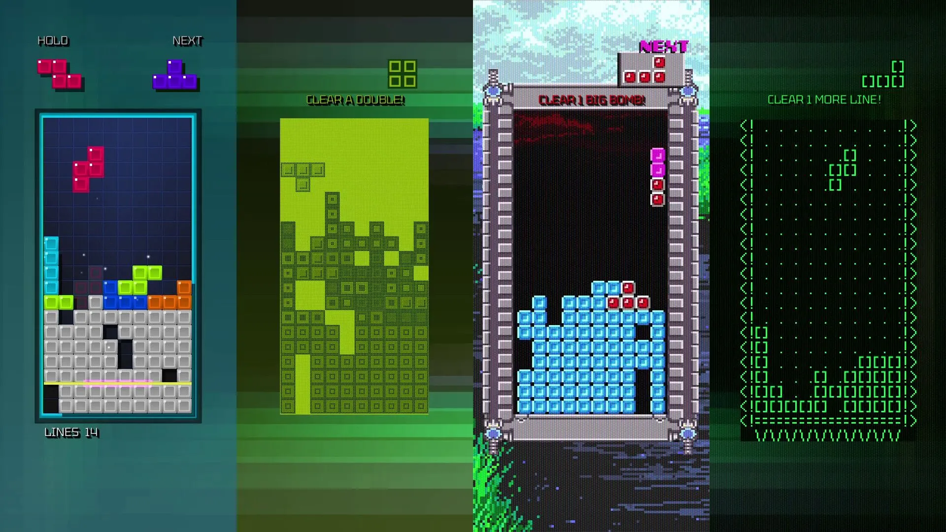 Một phiên bản biến thể của Tetris với đồ họa và quy tắc chơi độc đáo