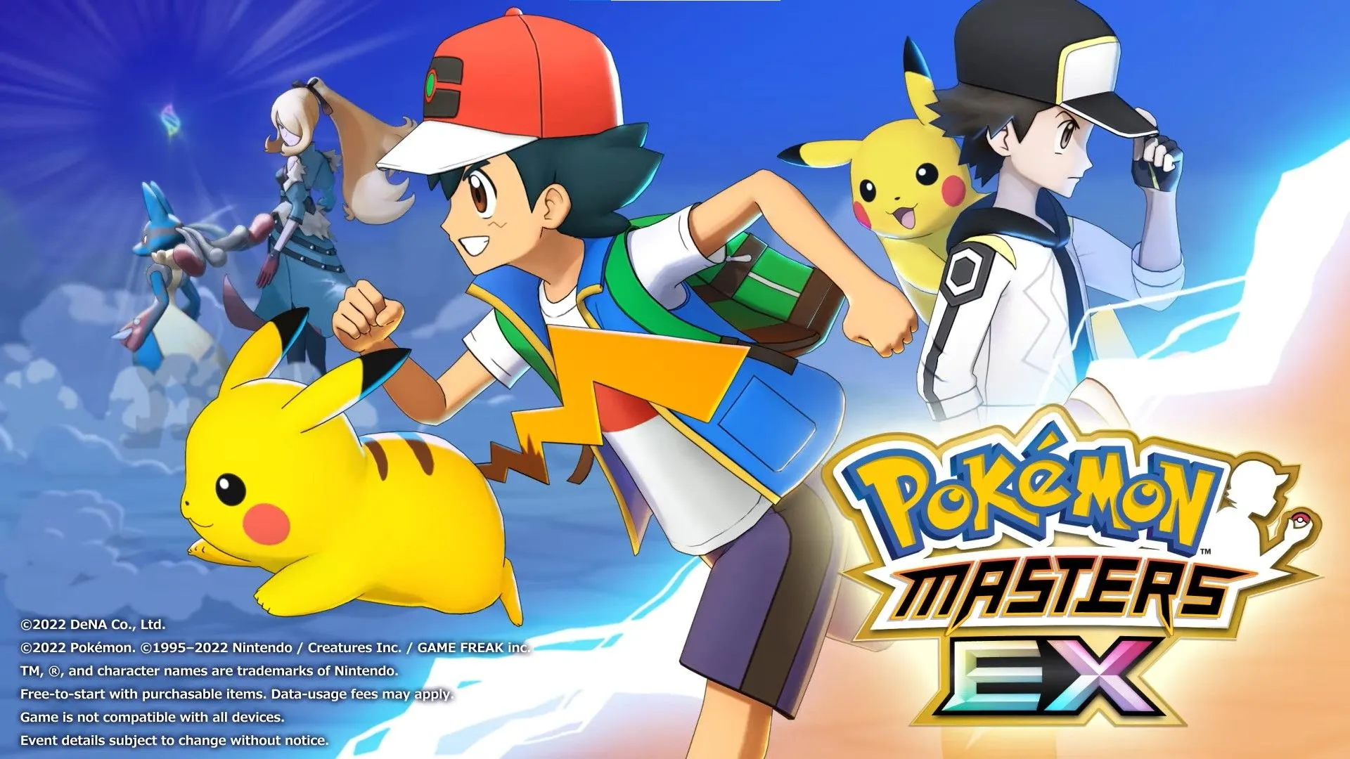 Một số Huấn luyện viên và Pokémon nổi bật trong game di động Pokémon Masters EX.