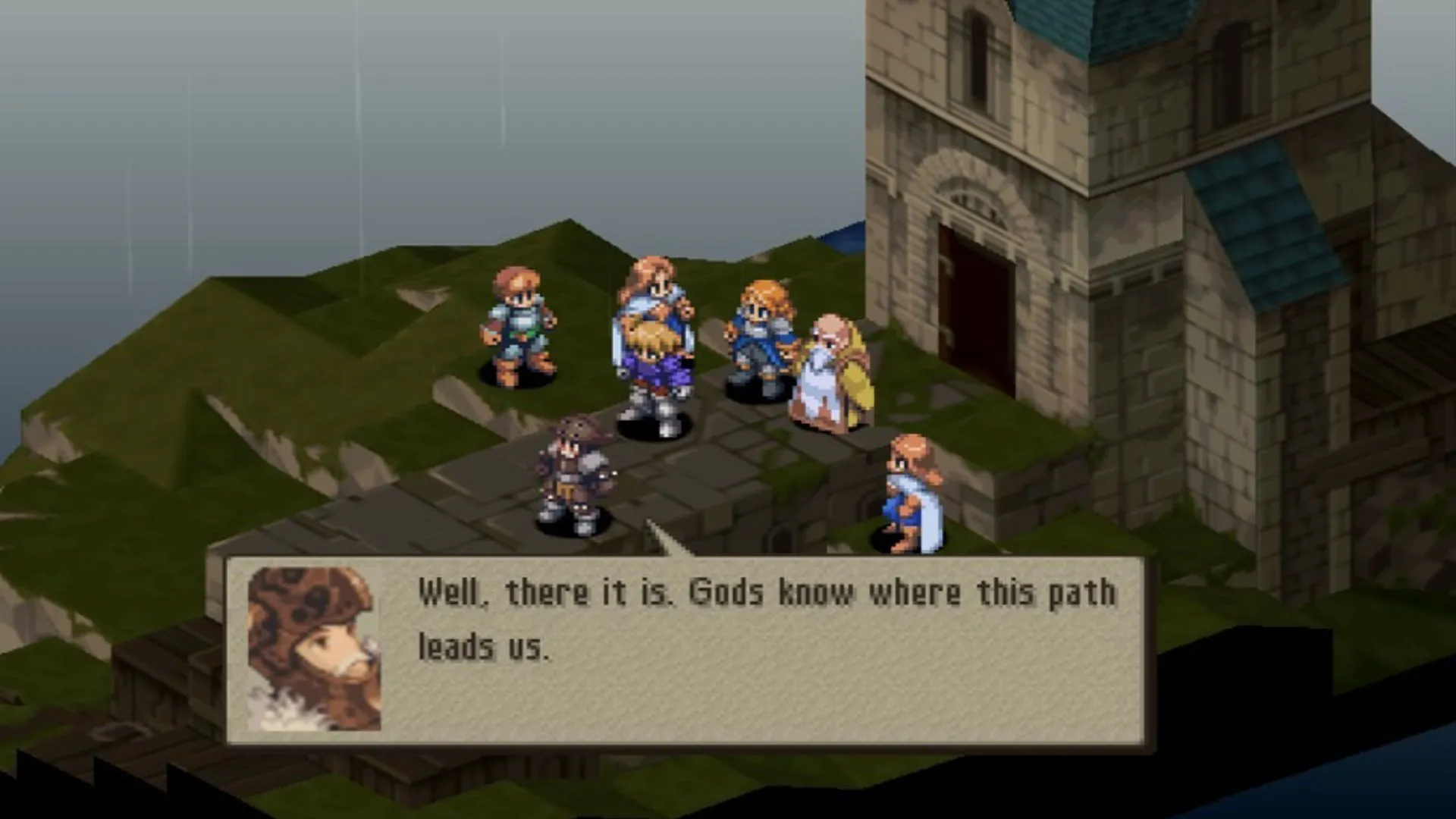 Một sự kiện cốt truyện quan trọng trong Final Fantasy Tactics, nơi Ramza Beoulve được miêu tả là một người lạc giáo dù đã cứu Ivalice.