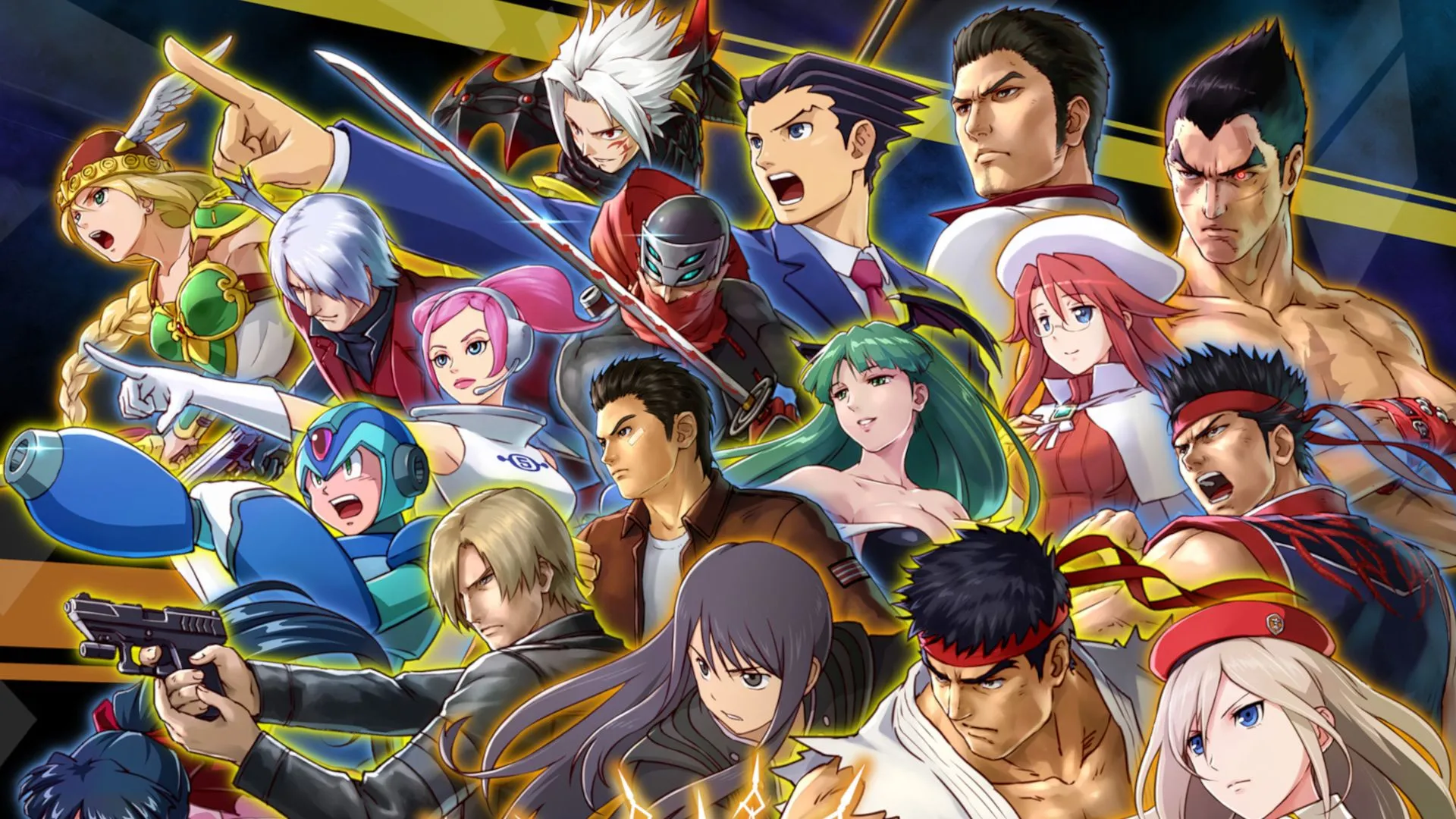 Nghệ thuật trình bày các nhân vật game đối kháng nổi tiếng hội tụ trong Project X Zone 2