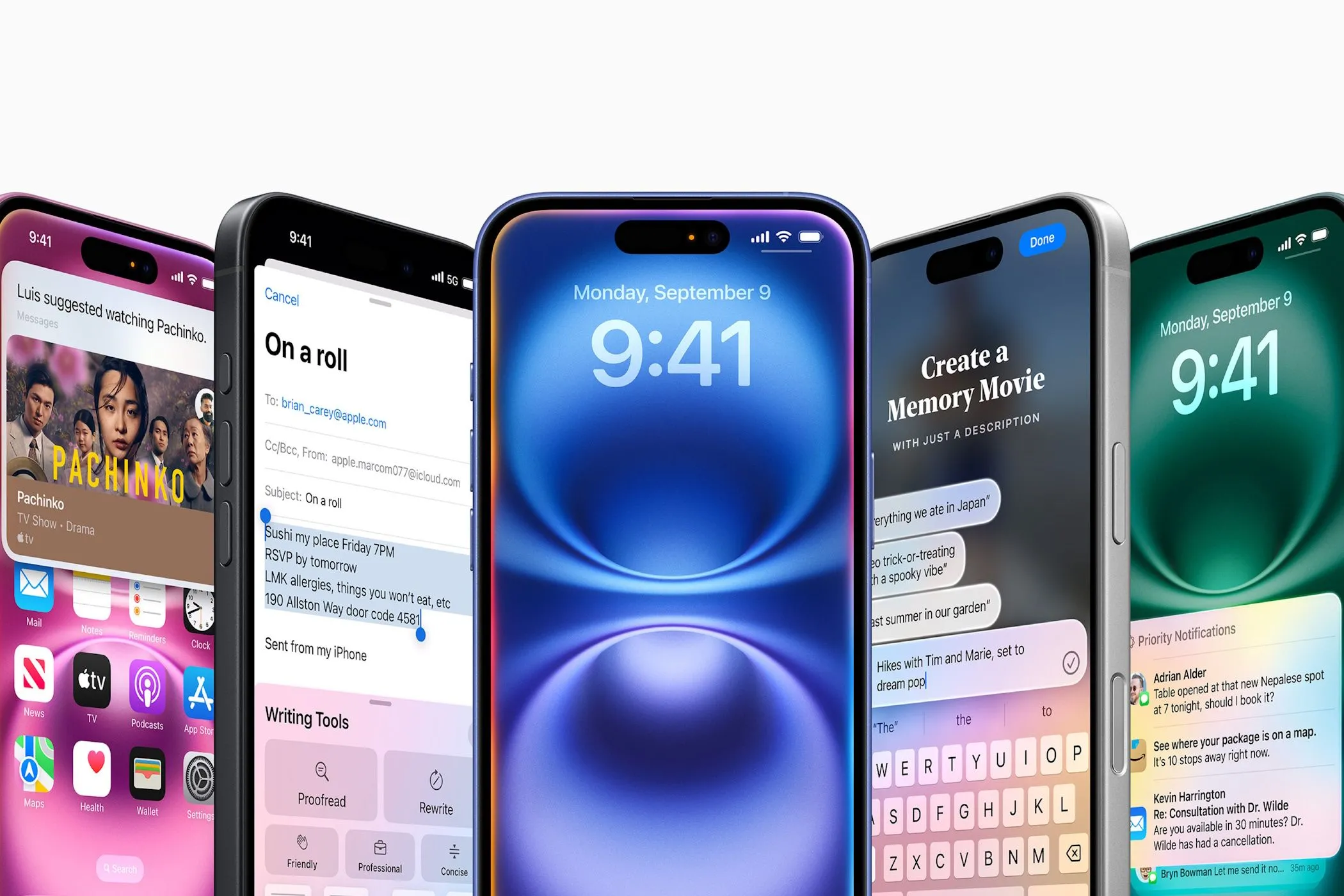 Người dùng đang tương tác với giao diện Apple Intelligence trên iPhone 16, minh họa tính năng AI của Apple