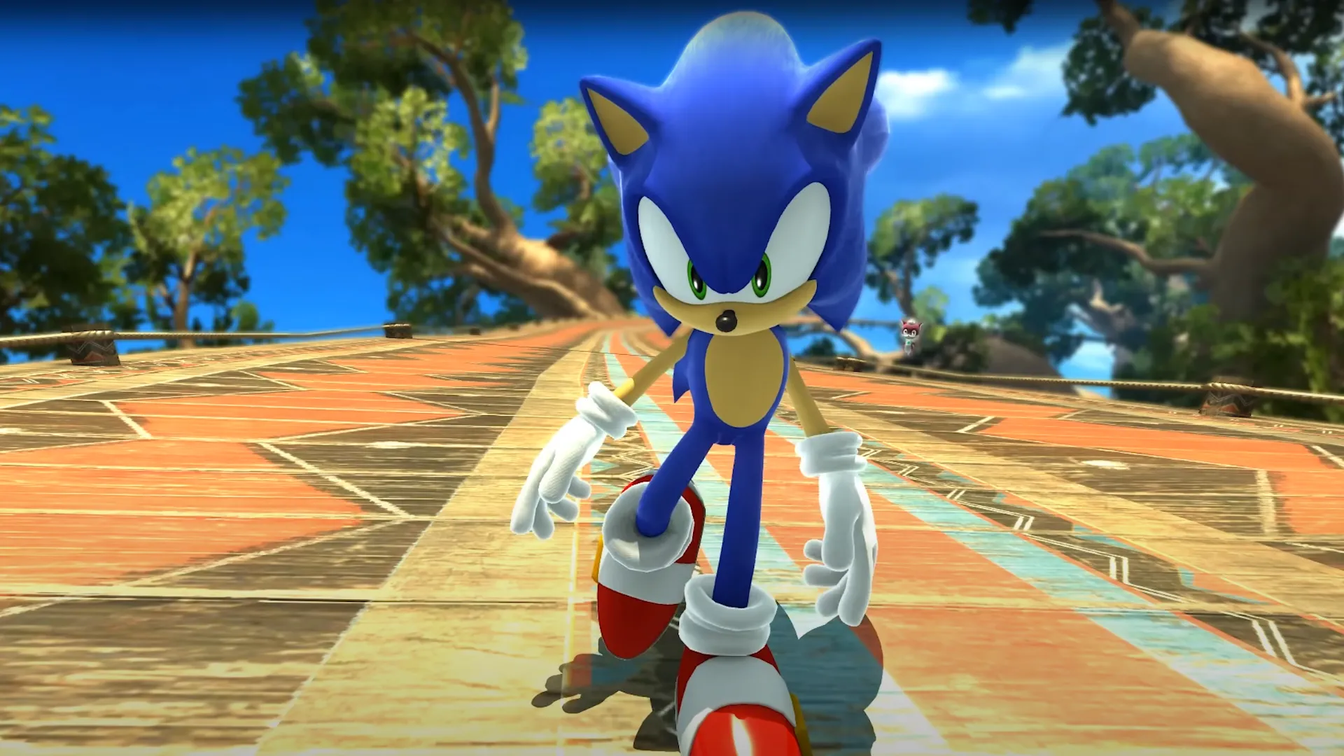 Nhân vật Sonic the Hedgehog đại diện cho SEGA, hãng game cũng bắt đầu triển khai hệ thống tài khoản riêng.