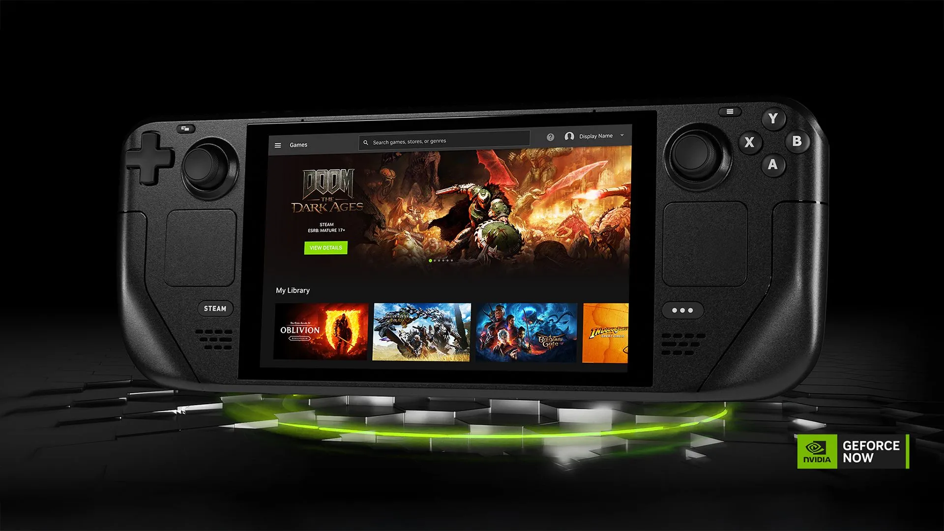 NVIDIA GeForce Now hoạt động trên Steam Deck, mở rộng trải nghiệm chơi game đám mây