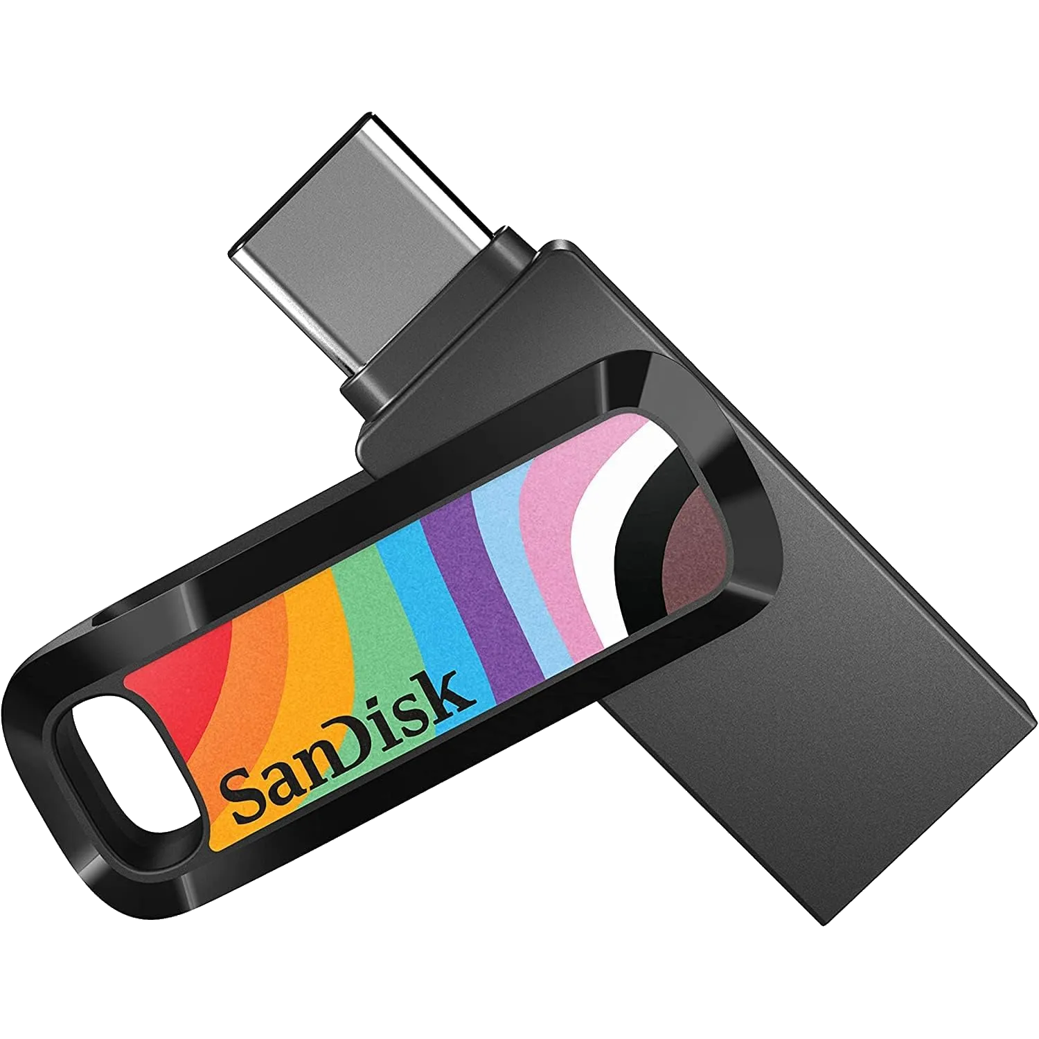 Ổ USB SanDisk Ultra Dual Drive Go 128GB với thiết kế hai đầu cắm USB-A và USB-C