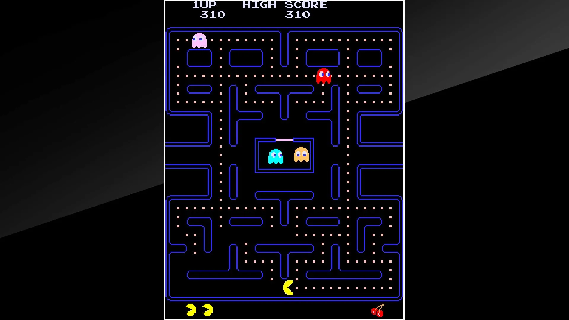 Pac-Man gameplay trong game mê cung cổ điển