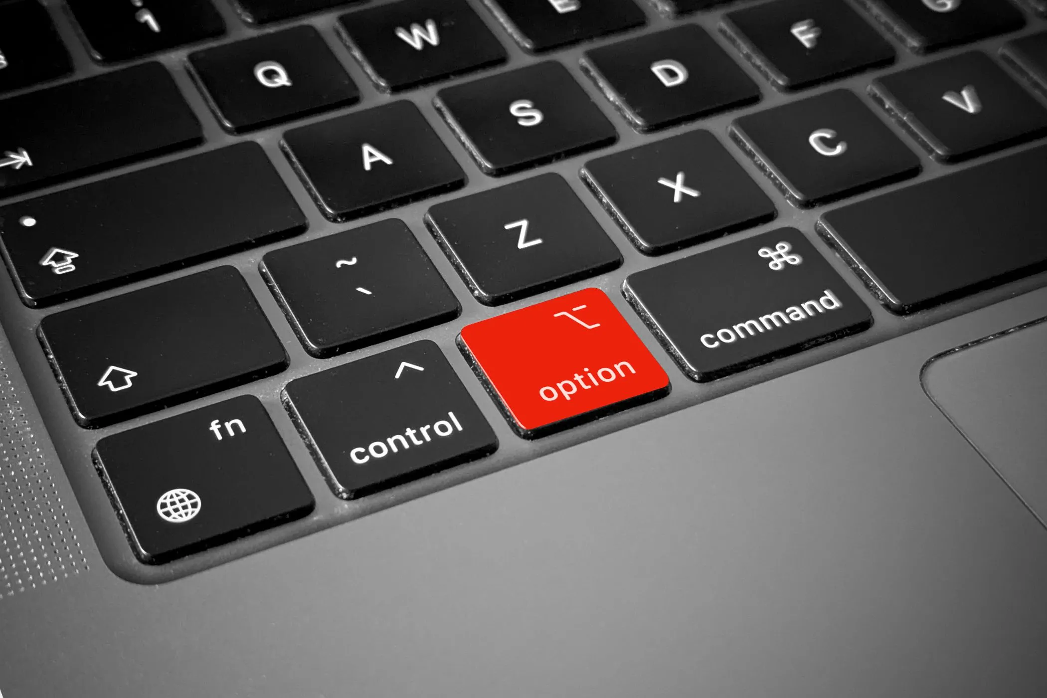 Phím Option trên bàn phím MacBook