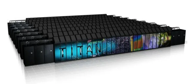 Siêu máy tính Cray XK7 Titan, một trong những hệ thống mạnh mẽ chạy hệ điều hành Linux.