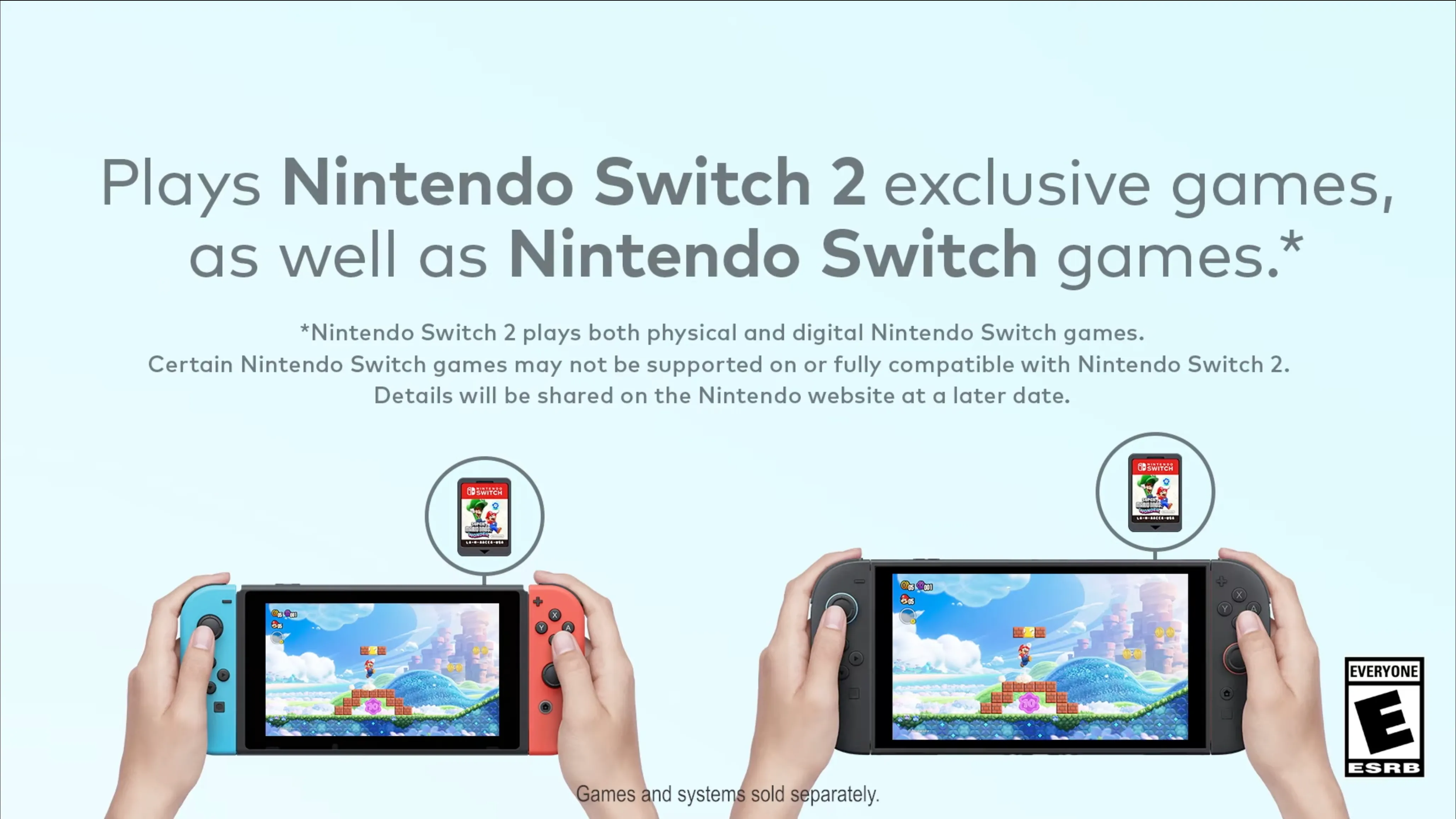 So sánh kích thước giữa máy Nintendo Switch 2 và Switch thế hệ đầu tiên