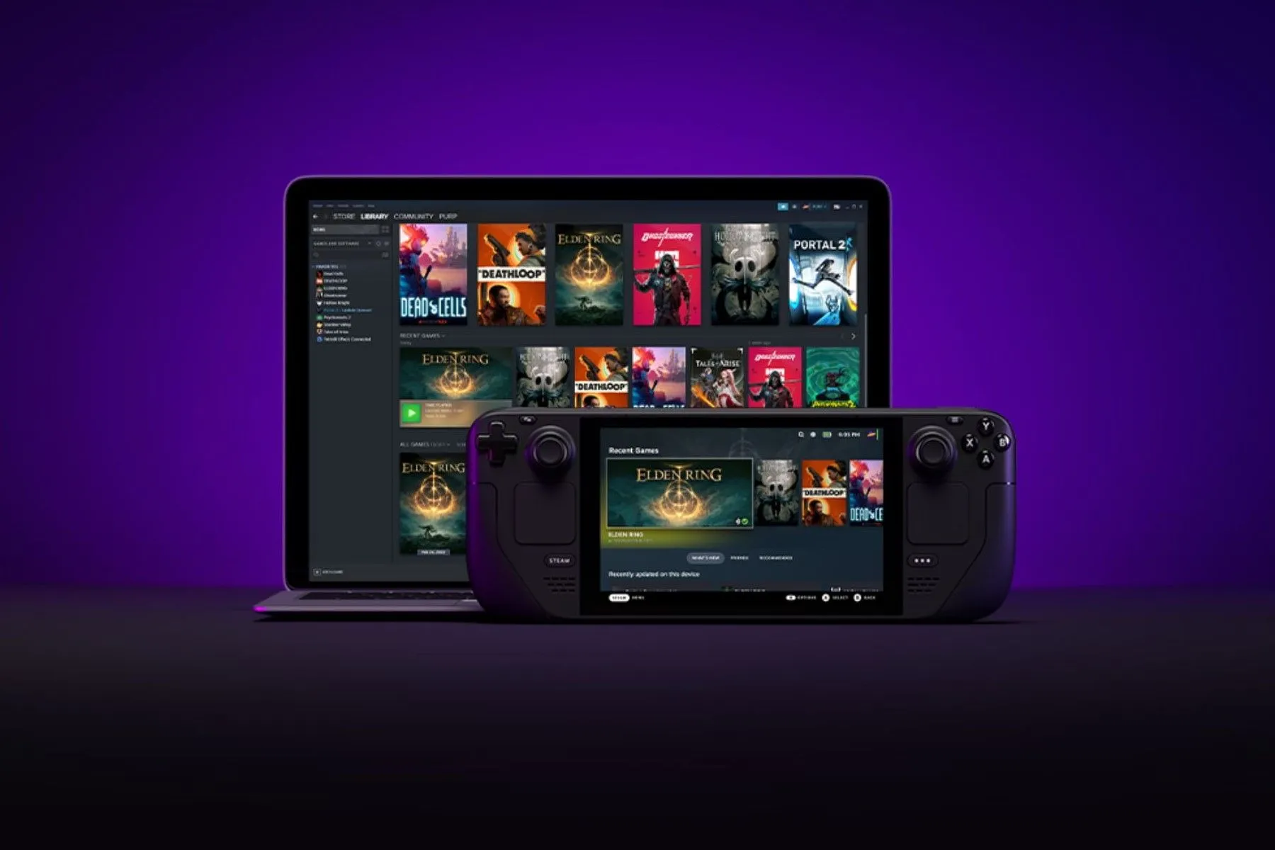 SteamOS trên Steam Deck hiển thị giao diện Game Mode thân thiện, biểu tượng của sự tối ưu hóa cho thiết bị cầm tay.