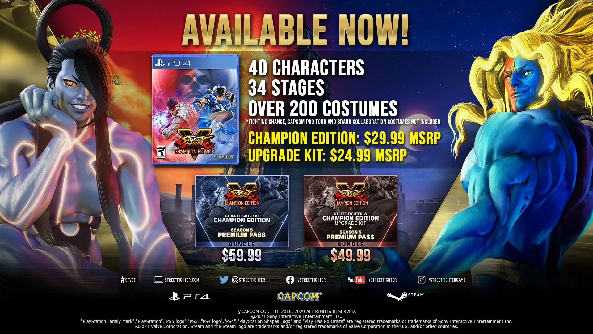 Tất cả nội dung có trong Street Fighter V: Champion Edition, minh họa cho giá trị của việc chờ đợi phiên bản hoàn chỉnh.