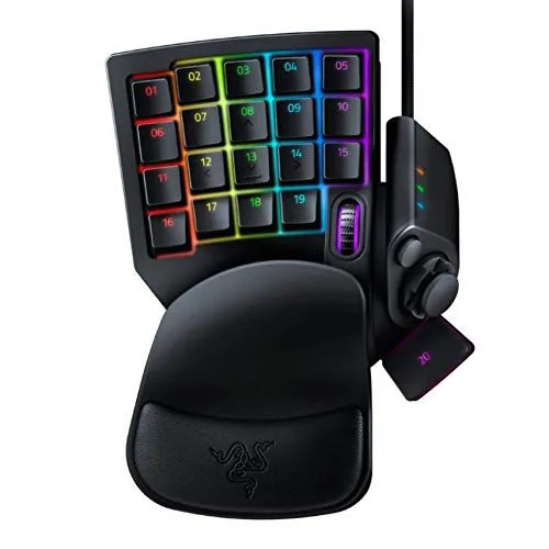 Tay cầm chơi game Razer Tartarus V2 với các phím có thể lập trình, phù hợp cho game thủ