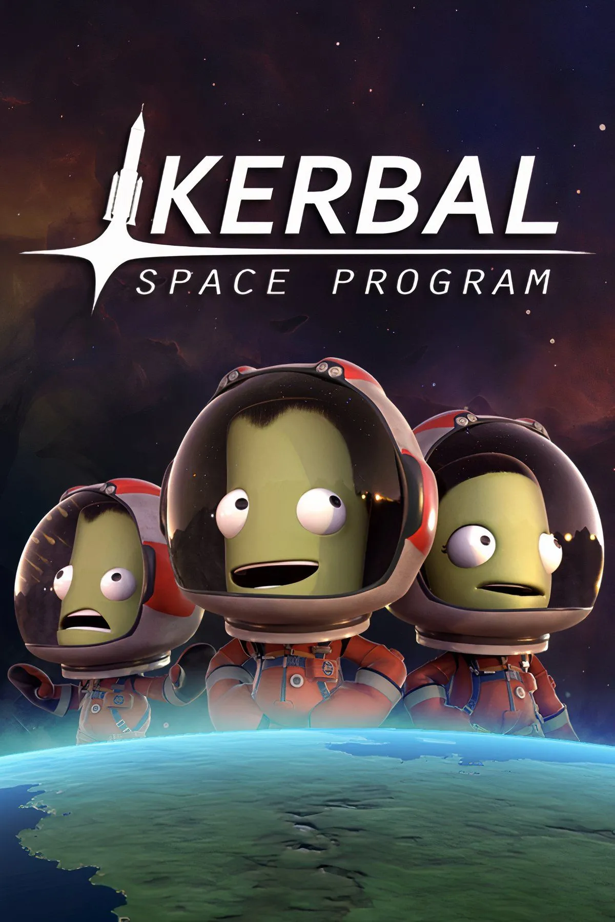 Tên lửa của Kerbal Space Program cất cánh lên không gian