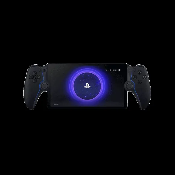 Thiết bị PlayStation Portal màu đen.