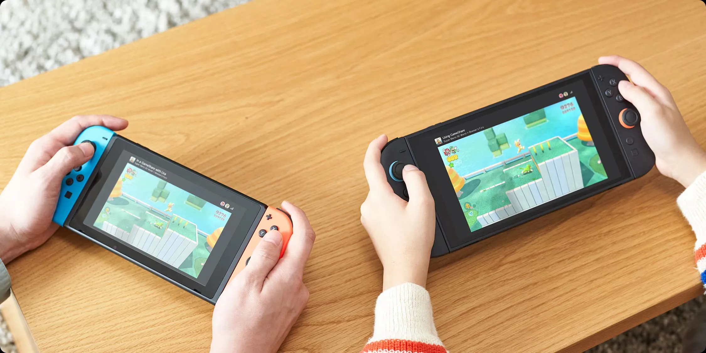 Tính năng GameShare của Switch 2 cho phép chia sẻ game với một chiếc Switch đời đầu