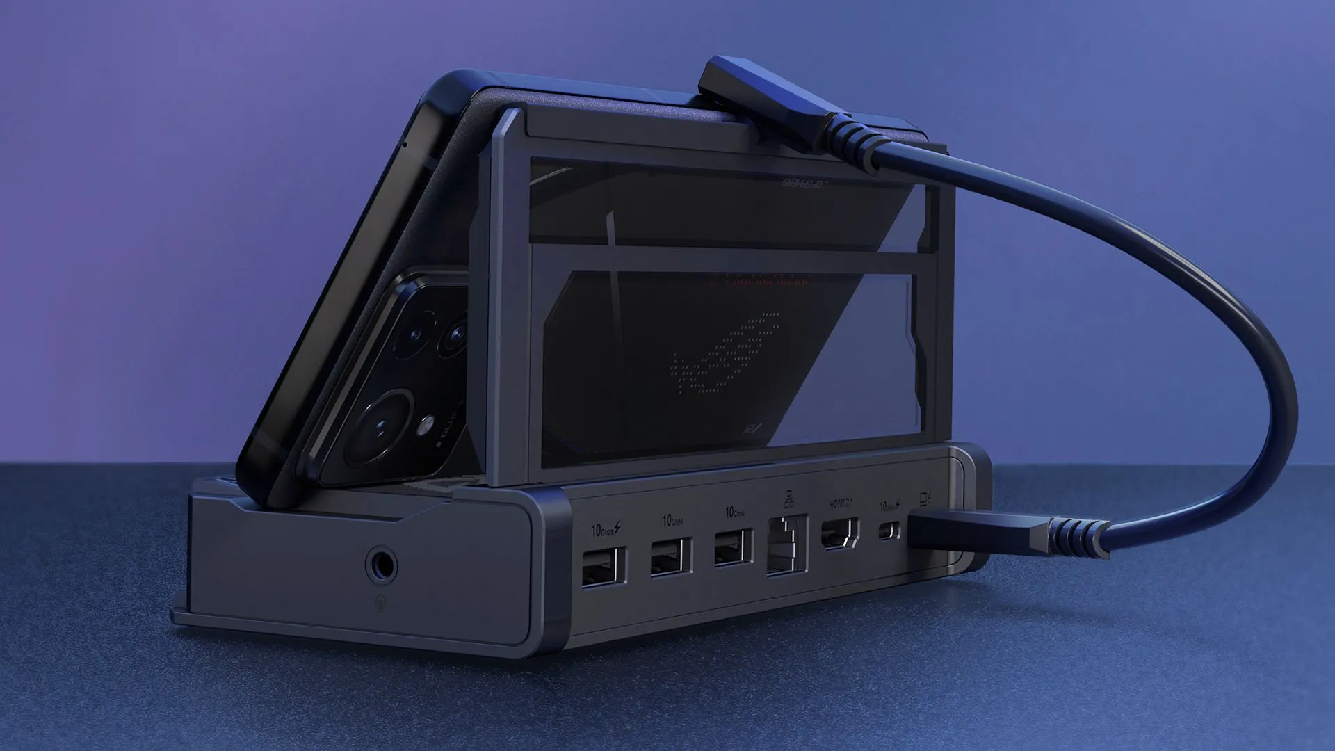 Tổng quan về thiết kế và các cổng kết nối của ASUS ROG Bulwark Dock