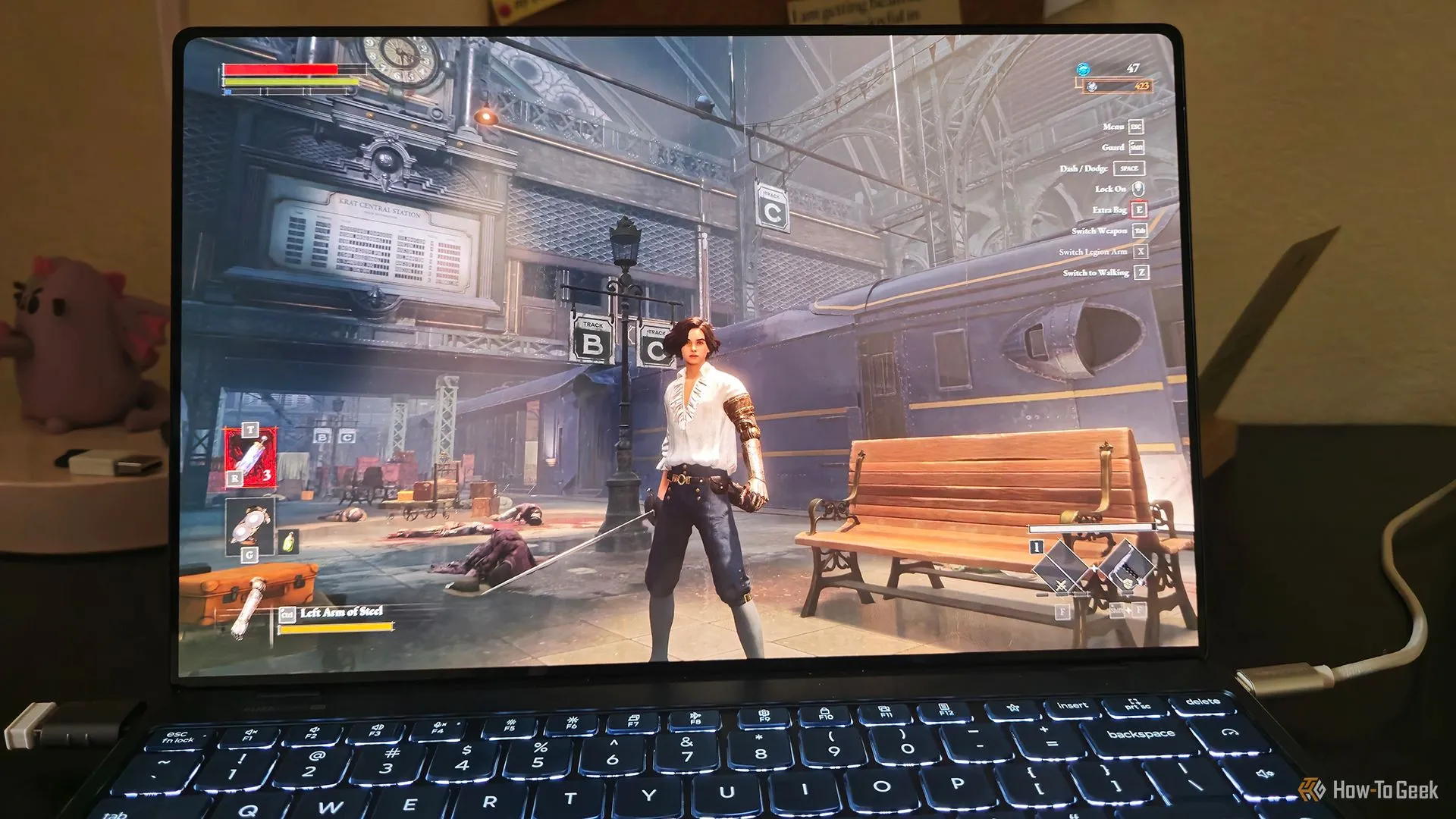 Trải nghiệm chơi game Lies of P trên Lenovo Yoga Slim 9i 14 Gen 10