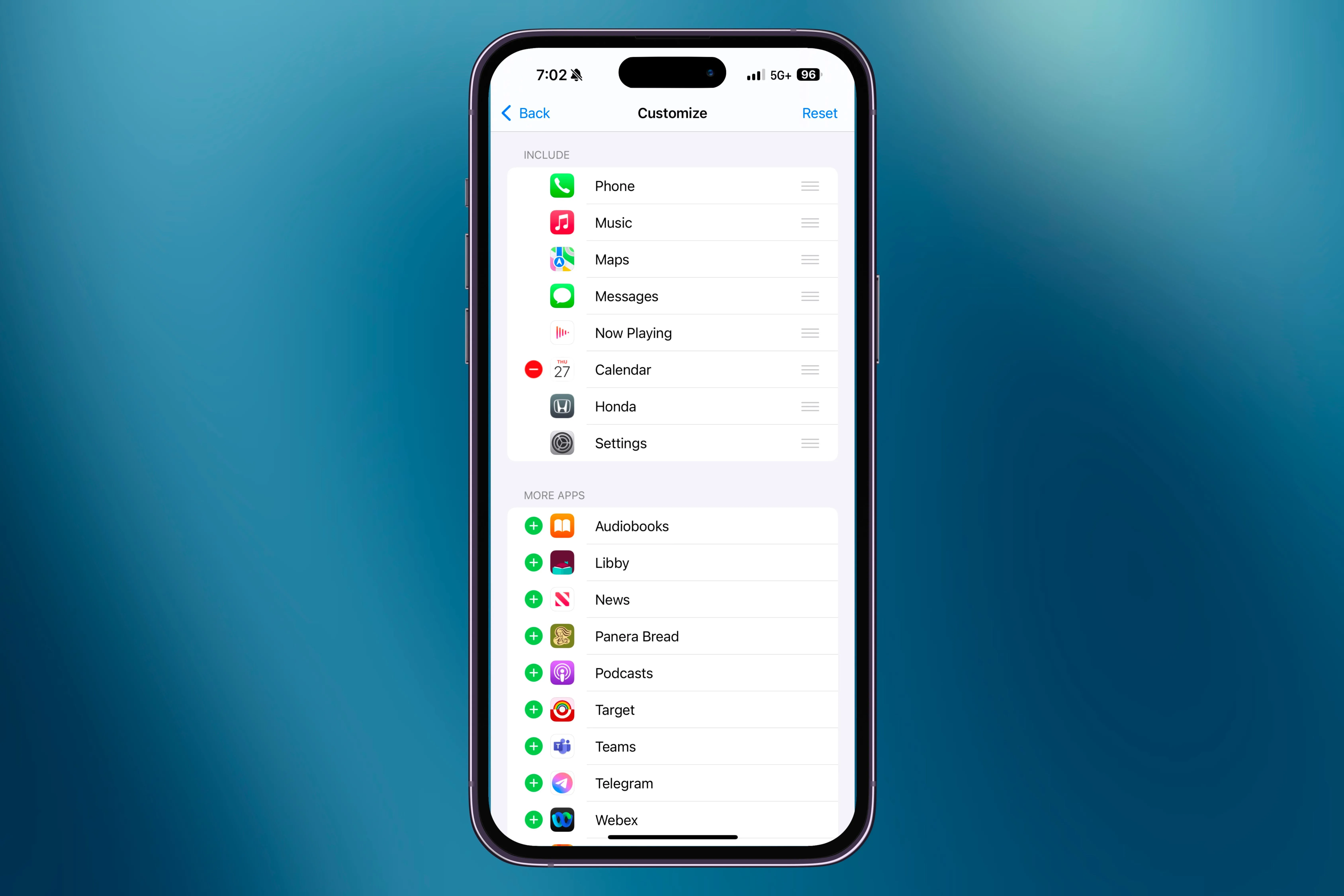Tùy chọn thêm, xóa và sắp xếp các ứng dụng trên màn hình chính của Apple CarPlay, giúp người dùng cá nhân hóa trải nghiệm.