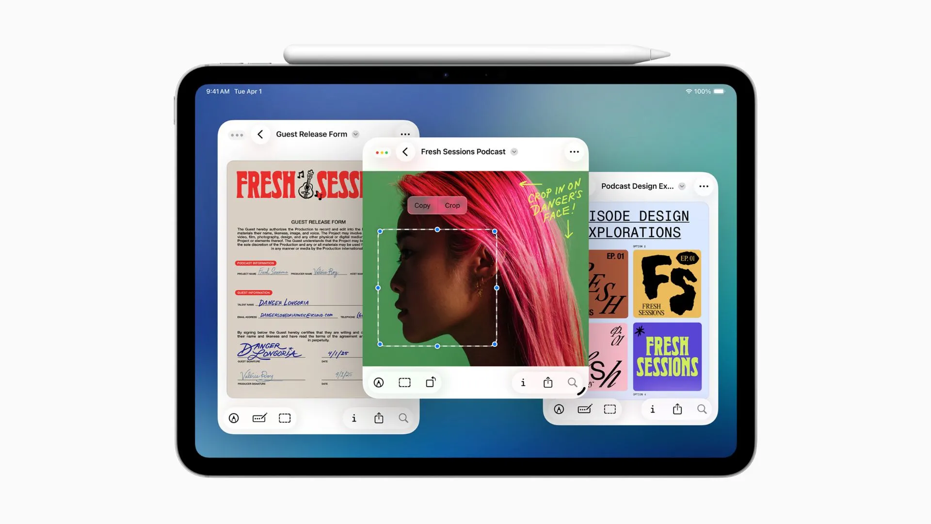 Ứng dụng Preview được tích hợp trên iPadOS 26 giúp xem và chỉnh sửa tài liệu dễ dàng