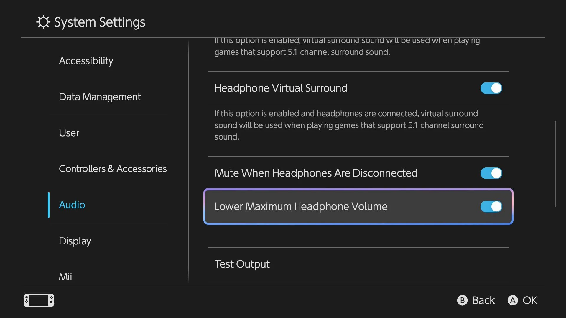 Vô hiệu hóa giới hạn âm lượng tai nghe trên Nintendo Switch 2