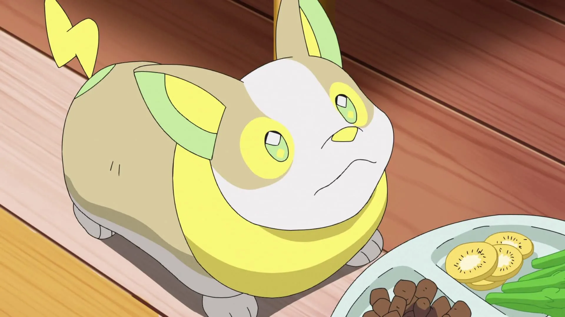 Yamper, một chú chó Pokémon đáng yêu, xuất hiện trong series anime.
