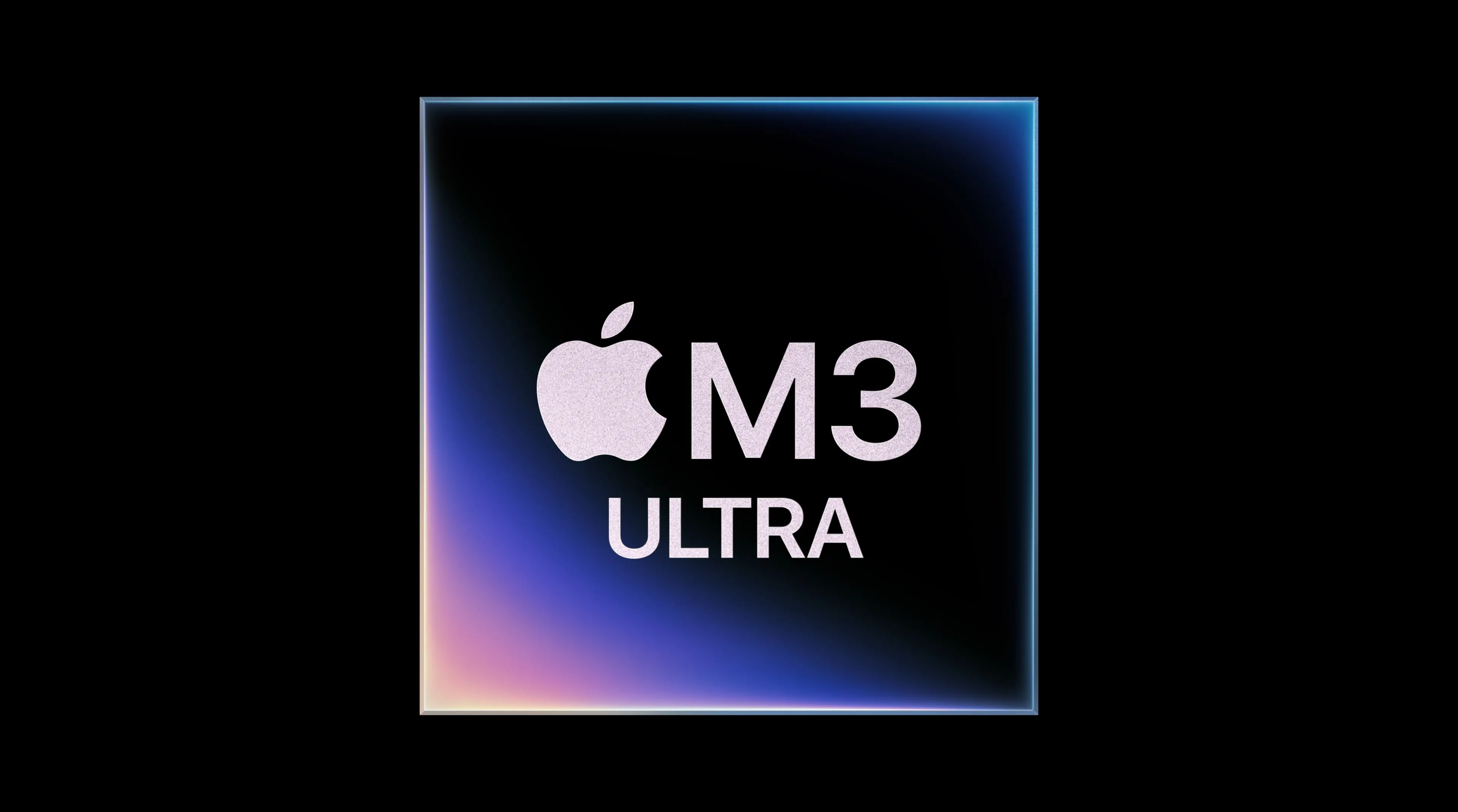 Hình ảnh minh họa chip Apple M3 Ultra, với sức mạnh xử lý đồ họa vượt trội.