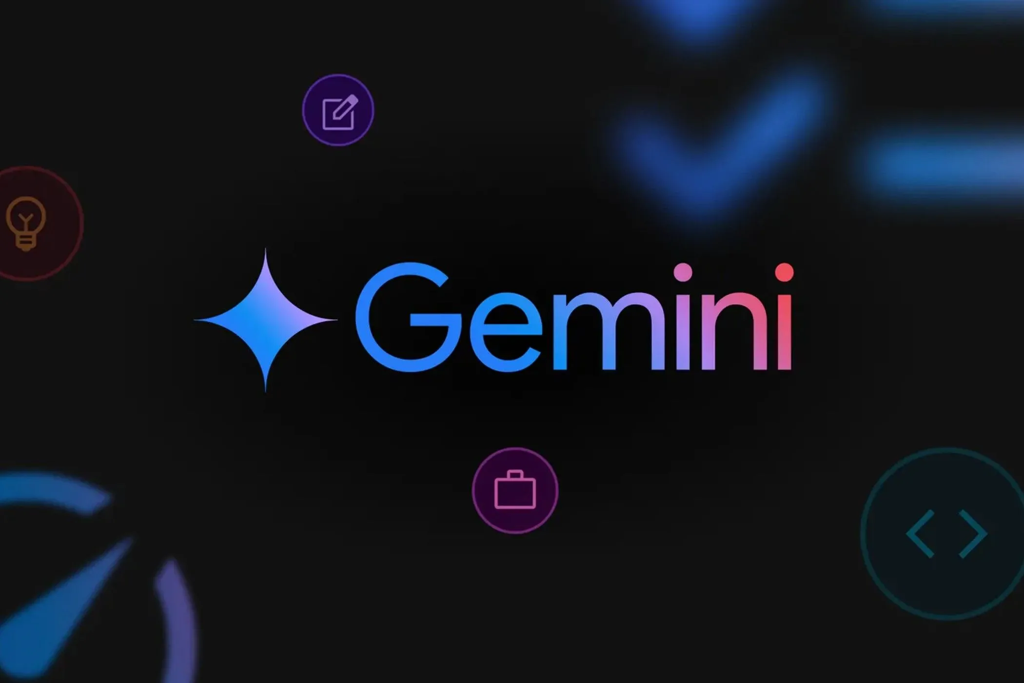 Logo Gemini Suite trên nền đen