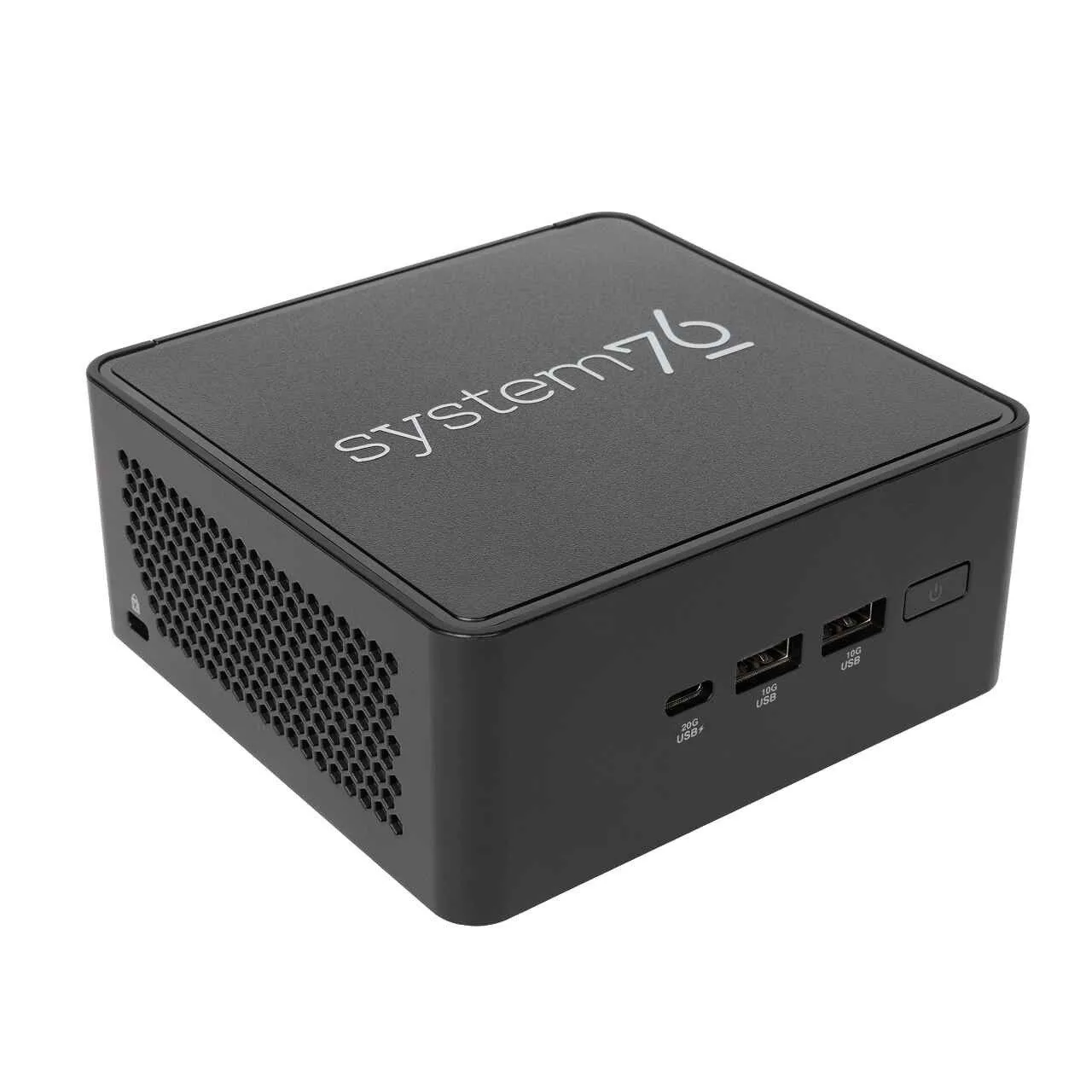 Máy tính mini System76 Meerkat phiên bản cập nhật giữa năm 2025 với thiết kế nhỏ gọn.