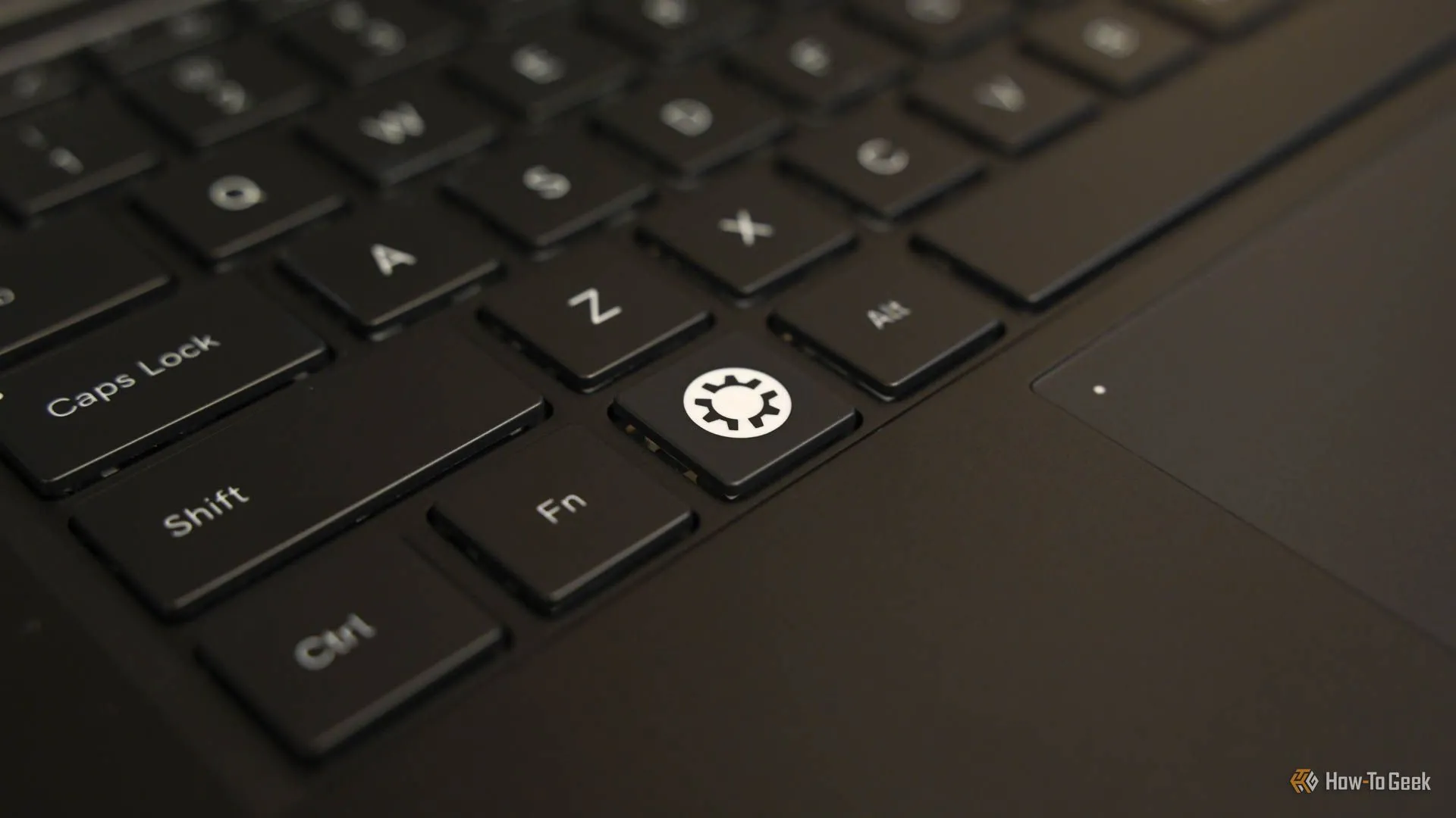 Phím logo Kubuntu trên bàn phím laptop Kubuntu Focus Ir14