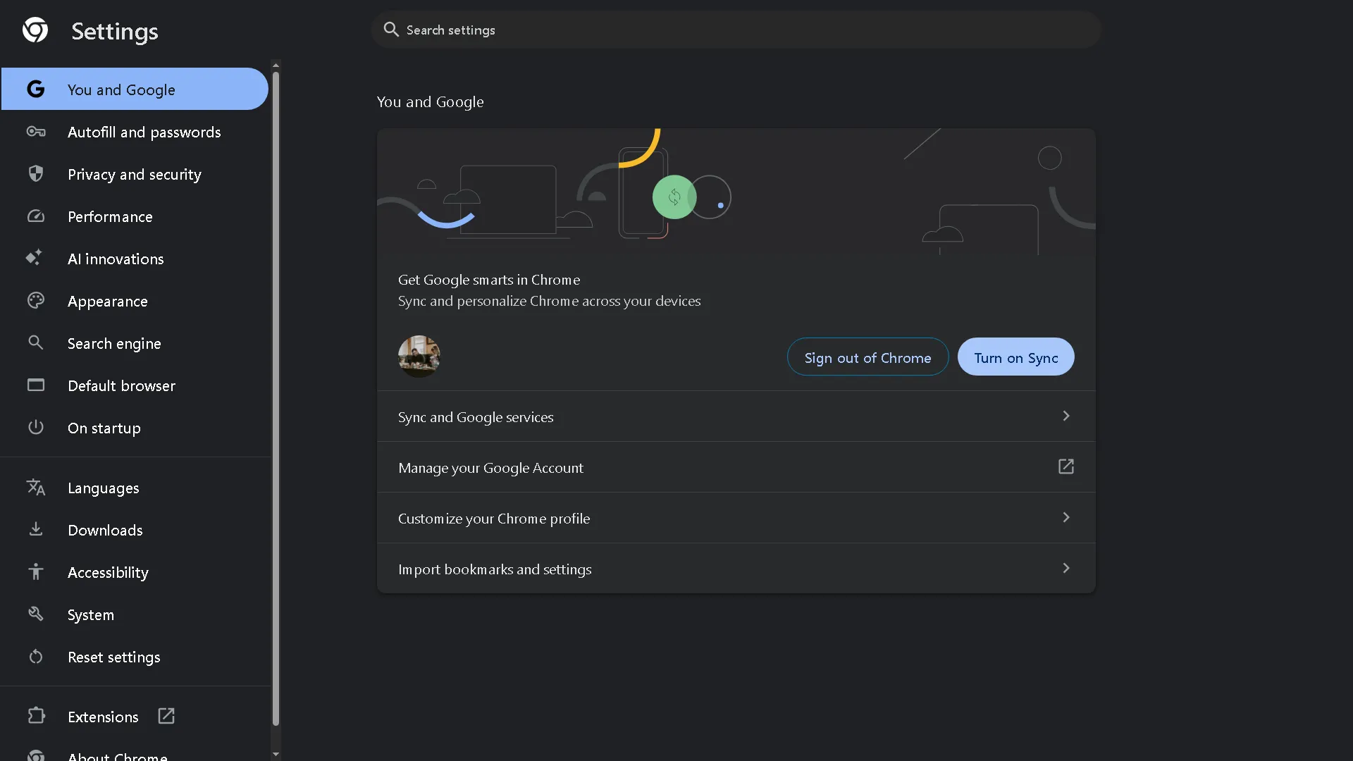 Hướng dẫn bật tính năng đồng bộ trên Google Chrome